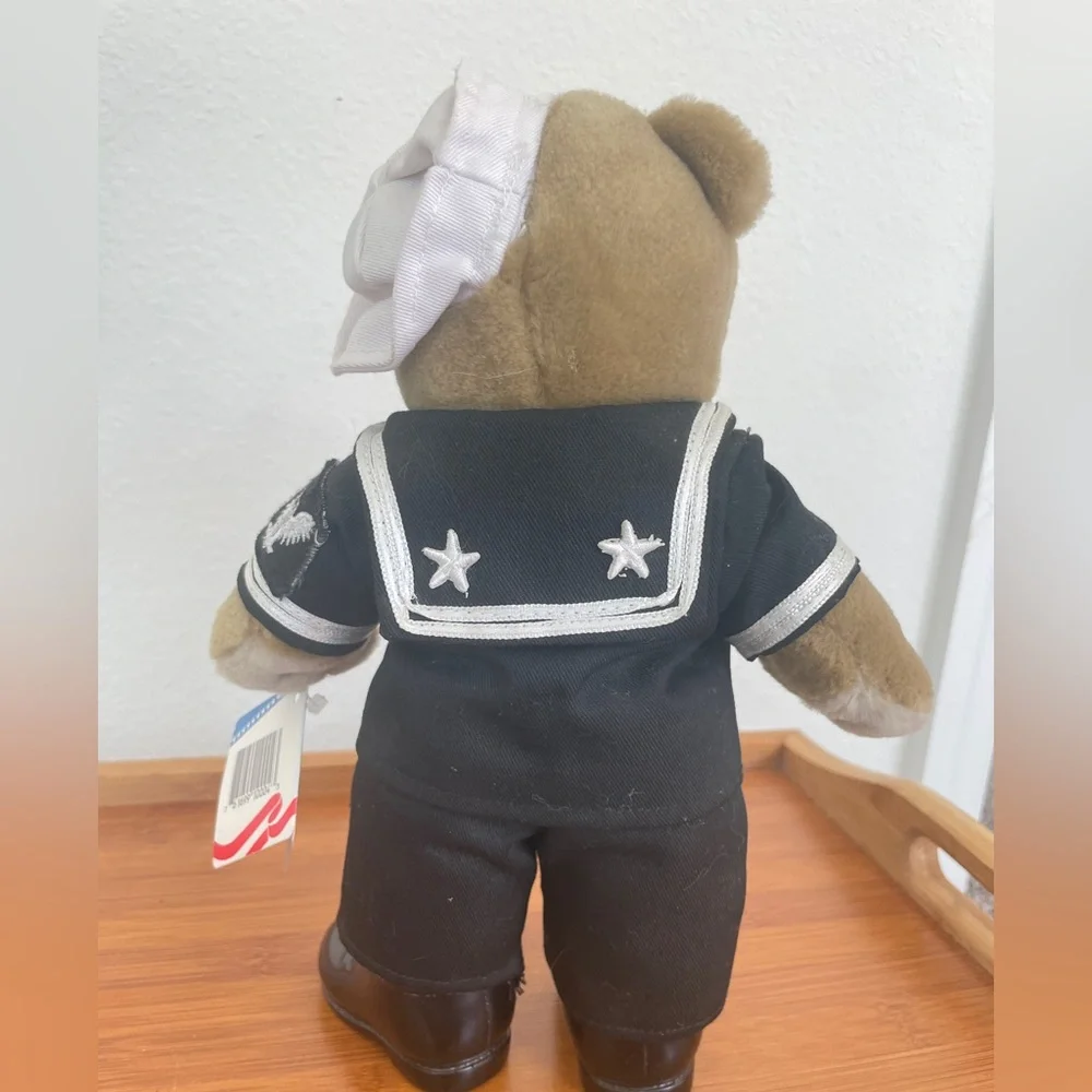 Vintage 1994 Patriot‎ Bear Marine Teddy Bear plushie Limited edition Collectible